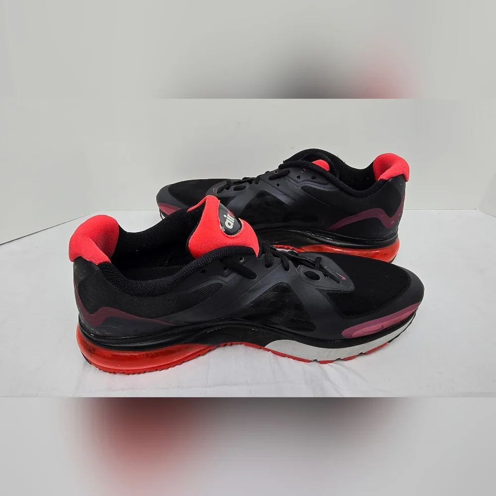 Nike Air Max Alpha 2011 Men's Size 13 Black Red 454347-600